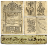 1578 First Edition of Tractado de las drogas, y medicinas de las Indias Orientales -- The Important Reference of Therapeutic Botany From the Age of Exploration, Complete With All 48 Woodcuts